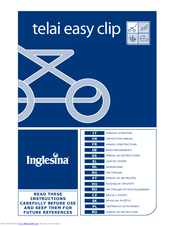 Inglesina telai easy clip Instruction Manual