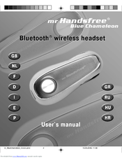 Mr Handsfree BLUE CHAMELEON User Manual
