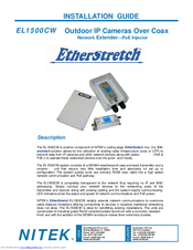 Nitek Etherstretch EL1500CW Installation Manual