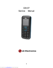 LG GB107 Service Manual