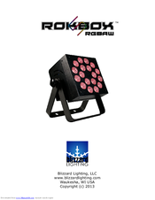 Blizzard Lighting Rokbox 5 RGBAW Manual