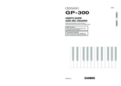 Casio Celviano GP-300 User Manual