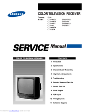 Samsung CT5038ZX Service Manual