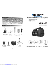 Hamilton/Buhl VENU-80 User Manual