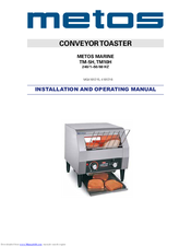 Metos TM-5H Installation And Operating Manual