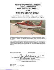 Cirrus SR22T Pilot Operating Handbook