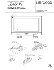 Kenwood LZ-651W Service Manual