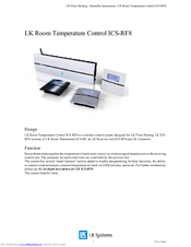 LK ICS-RF8 Assembly Instructions Manual
