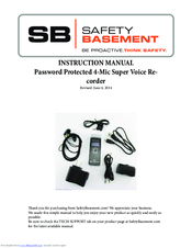 SB VR8204 Instruction Manual