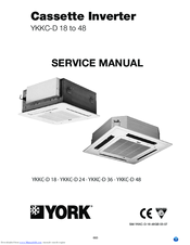 York YKKC-D 18 Service Manual