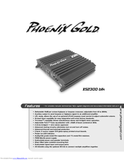 Phoenix Gold XS2300 blk Manual