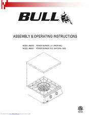 Bull 96000 Assembly & Operating Instructions