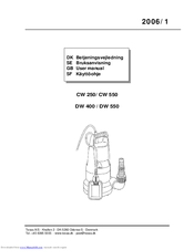 Texas CW 550 User Manual