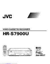 JVC HR-S7900U Instruction Manual