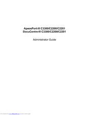 Fuji Xerox ApeosPort-III C2200 Administrator's Manual