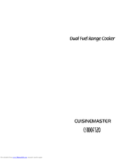 cuisinemaster cs100f520 manual