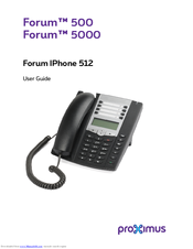 Proximus Forum IPhone 512 User Manual