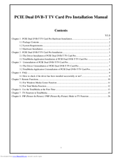 KWorld PE355-2T Installation Manual