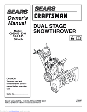 Craftsman C950-52133-0 Owner's Manual