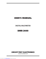 Circuit-test DMR-2400 User Manual