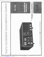 Realistic DX-302 Owner's Manual