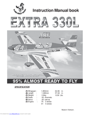 Black Horse Model Extra 330L Instruction Manual Book