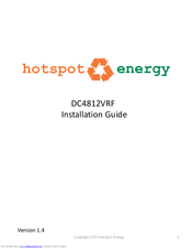 hotspot energy DC4812VRF Installation Manual