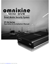 omnikine ST-04 Series Operation And Installation Manual