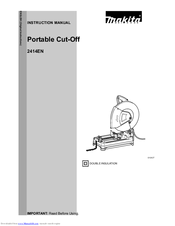 Makita 2414EN Instruction Manual
