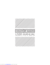 Mason Wingtip User Manual