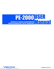 Vecow PE-2000 User Manual