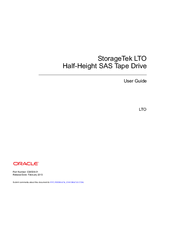 Oracle StorageTek LTO User Manual
