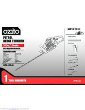 Ozito PHT-550 Instruction Manual
