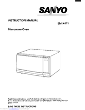 Sanyo EM-X4111 Instruction Manual