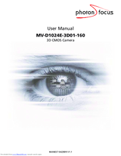 Photon Focus MV-D1024E-3D01-160 User Manual