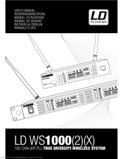 LD WS1000X User Manual