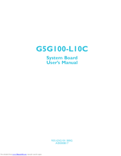 DFI-ITOX G5G100-L10C User Manual