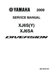 Yamaha 2009 Diversion XJ6S Service Manual