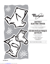 Whirlpool YWED7500VW0 Use & Care Manual