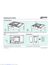 GPX TDE3245W Quick Start Manual