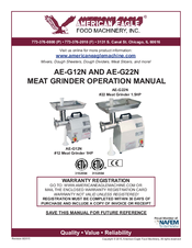 American Eagle AE-G22N Operation Manual