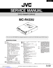 Jvc MC-R433U Service Manual