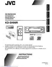 JVC KD-SH99R Instructions For Use Manual