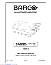 Barco R9898170 Installation Manual