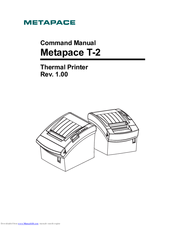 Metapace T-2 Command Manual