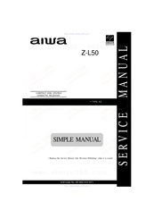 Aiwa Z-L50 Service Manual