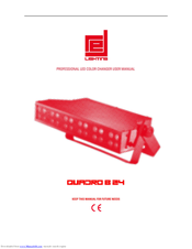 red lighting Quadro B24 User Manual