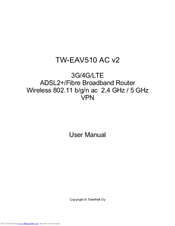 TeleWell TW-EAV510 AC v2 User Manual