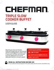 Chefman RJ15-25-TR User Manual