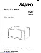 Sanyo EM-N202 Instruction Manual